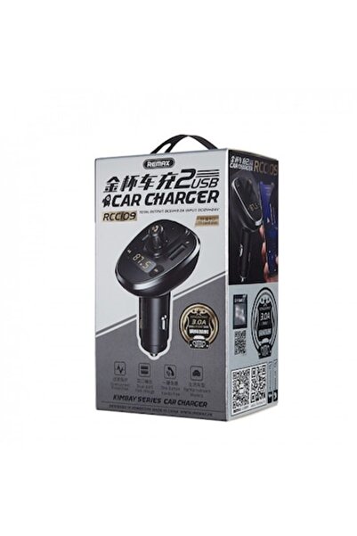 Remax Πομπός FM Rcc109 με Aux / Bluetooth / MicroSD / USB