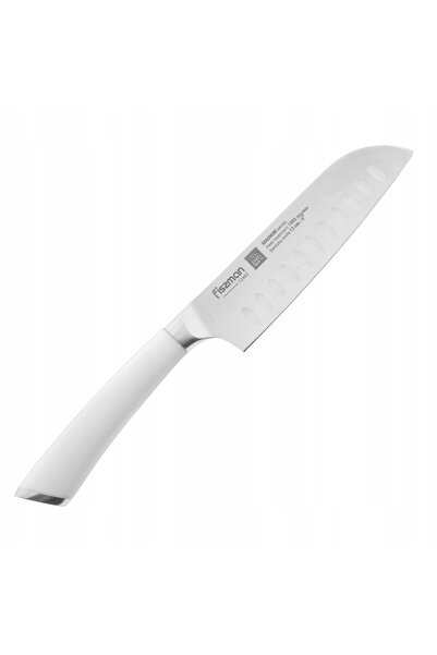 Fissman Cuțit Santoku Magnum 12462, lamă de 13 cm cu caneluri