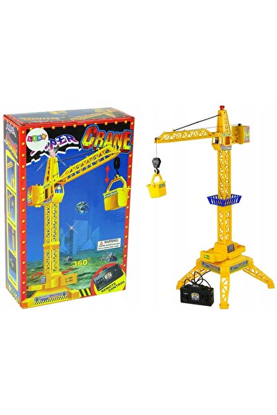 LeanToys ND24_9394 Telecomandă macara cu baterii
