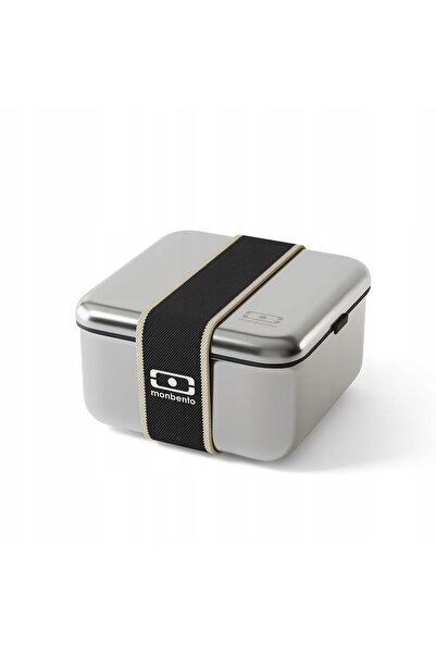 Monbento Cutie de prânz bento Sense L 1L din oțel inoxidabil Black Onyx