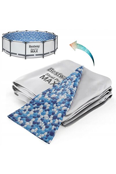 Best Prelată piscină Steel Pro MAX 427 x 107 cm