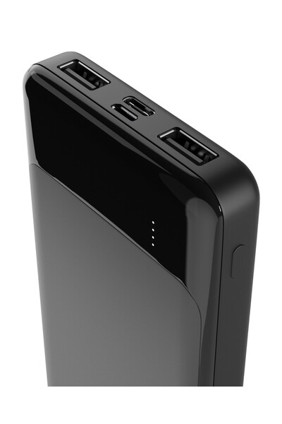 spello PowerBank subțire - 10.000mAh - negru