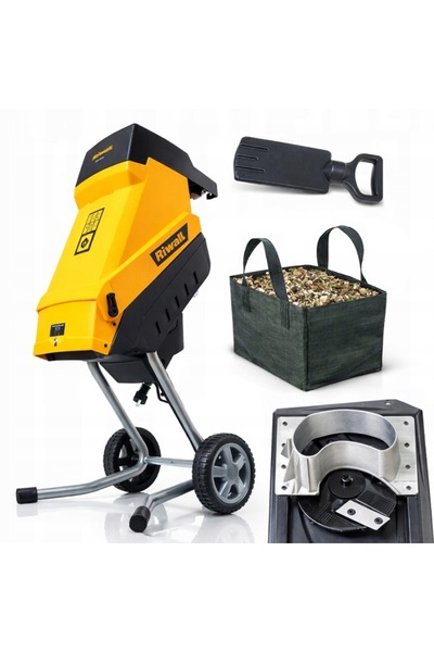 Riwall Tocător electric de crengi 2500 W