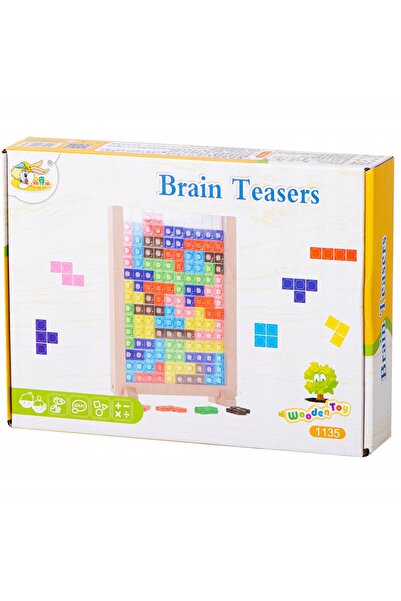 Ikonka KX5315 Joc de puzzle Tetris vertical