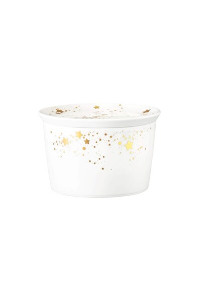 Seltmann- Weiden Bavaria SELTMANN LIBERTY GOLDEN STARS Bol cu capac 14x9 cm