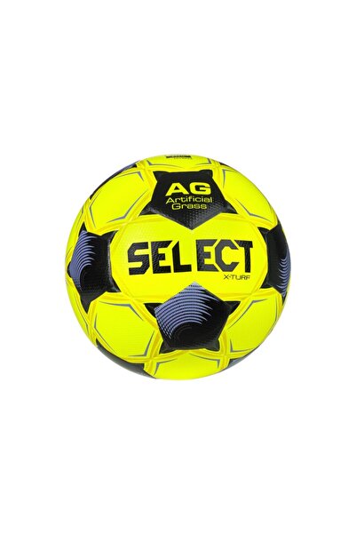 SELECT Minge de fotbal FB X-Turf galben/mov, mărimea 5