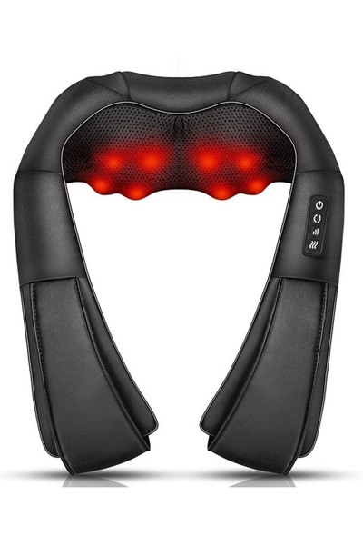 OEM Songen Μαξιλάρι Μασάζ Shiatsu για Αντιμετώπιση του Πόνου Μαύρο