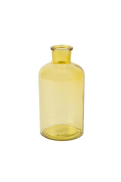 Beauty Home Γυάλινο μπουκάλι Jules – Κίτρινο Ø8,3x16εκ. – 500ml