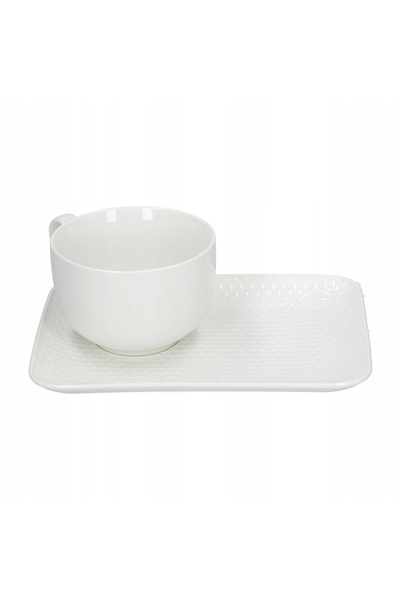 La Porcellana Bianca Set pentru mic dejun, bol și cană, COMPLET, 300ml