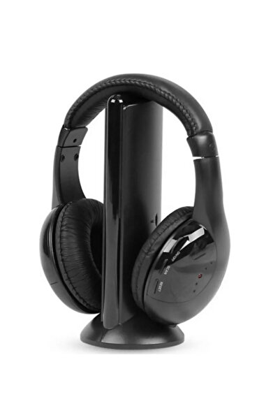 Andowl QY2001 Ασύρματα Over Ear Ακουστικά Τηλεόρασης Μαύρα