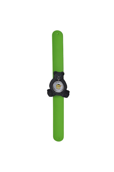 Wild Republic Slap Watch Bear Black – Ρολόι Μαύρης Αρκούδας Km-22909