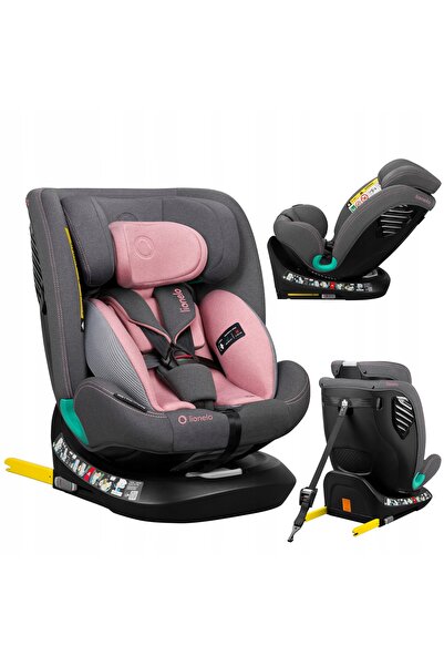 Lionelo Scaun auto rotativ Bastiaan one i-size roz trandafir