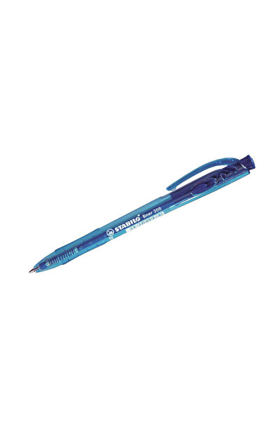Stabilo Στυλό με κουμπί 308 0.4mm Μπλε