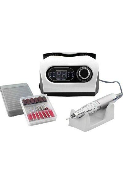 OEM ZS-717 Τροχός Νυχιών Ρεύματος 35000rpm σε Λευκό Χρώμα 65W