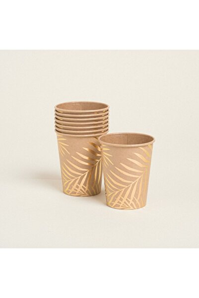 Beauty Home ΠΟΤΗΡΙΑ CRAFT ΤΡΟΠΙΚΟ ΧΡΥΣΟ 8 ΤΕΜ. 255ML