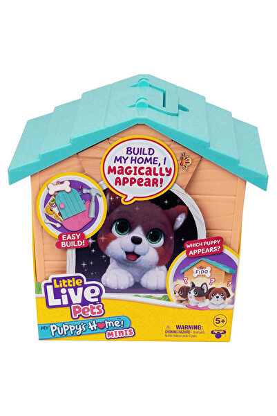 LITTLE LIVE PETS Ζωντανά Κατοικίδια: Το Σπίτι του Κουταβιού μου - Μίνι Πορτοκ...