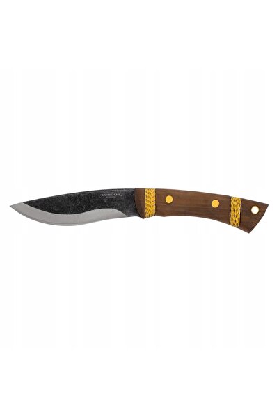 CONDOR CUȚIT BUSHCRAFT Mare Huron 13,4 cm oțel 1095 lemn de nuc