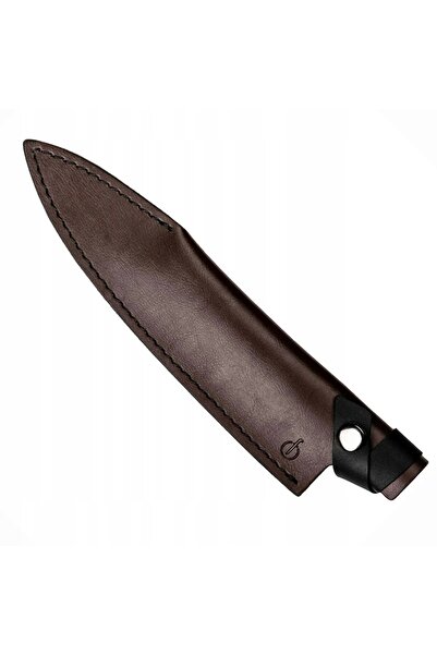 Forged Toc din piele pentru cuțit de bucătar 20 cm maro