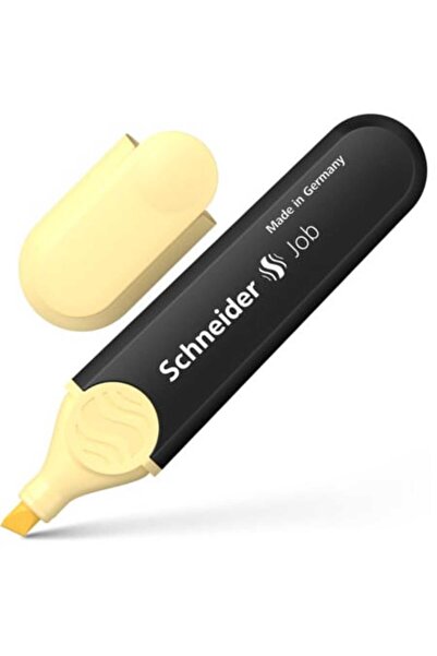 SCHNEIDER Υπογραμμιστής Εργασιών Παστέλ Κίτρινο