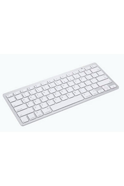 OEM Weibo WB-8022 White Ασύρματο Πληκτρολόγιο