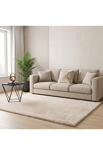 Beauty Home Χαλάκι Τέχνης Κουνέλι 9641 80x120 Εκρού