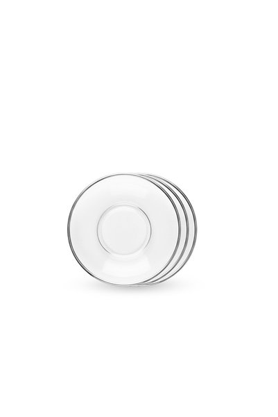 Glaze طقم صحون زجاج من جلايز