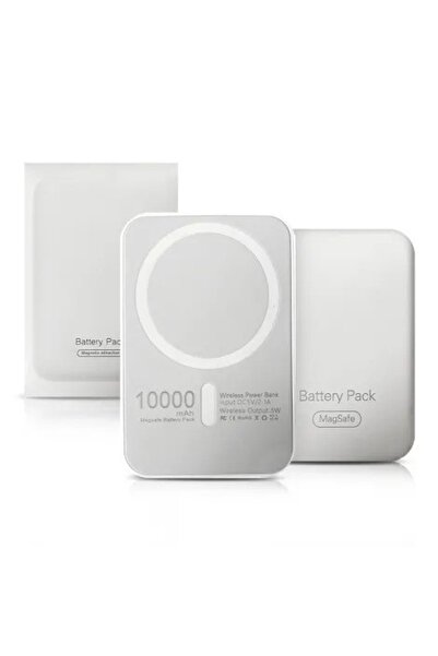OEM CT-PB10-MAG Magsafe PowerBank 10000mAh Λευκό