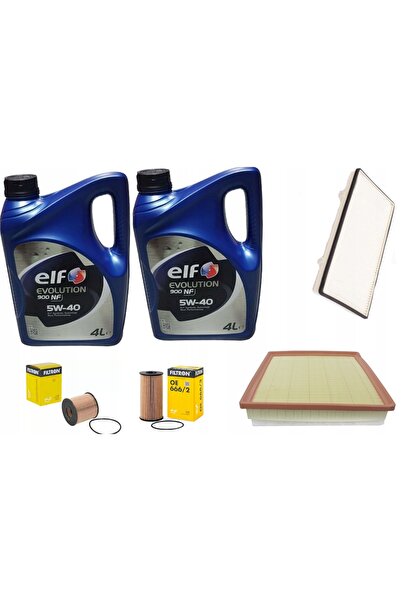 Filtron FILTRY 3 bucăți + ulei ELF 5w40 8L RENAULT Trafic 2 II Opel Vivaro A ...