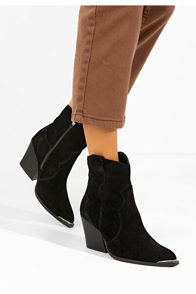 B T Shoes Dacienia γυναικείες μαύρες μπότες