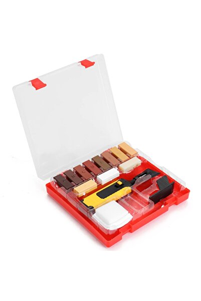 Retoo Kit de reparații pentru parchet și podele laminate, mobilier, 17 piese