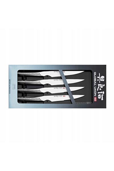 Global Set Ukon de 4 cuțite pentru friptură 13 cm