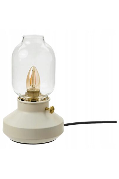 IKEA Lampă de masă TÄRNABY, reglabilă, bej, 25 cm