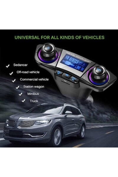 OEM Bluetooth Fm Transmitter Mp3 Player Αυτοκινήτου Με Οθόνη Led Bt06