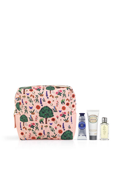 L'Occitane Mini Keşif Seti, El, Vücut Kremi ve EDT Parfüm, Özel Çantalı, 3'lü...