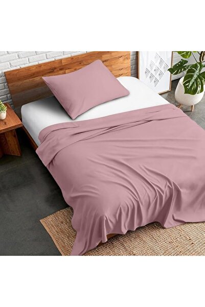 GENERAL Sandy Hotel-Quality Flat Sheet and Pillowcase Set, 2-Piece Bed Sheet ...