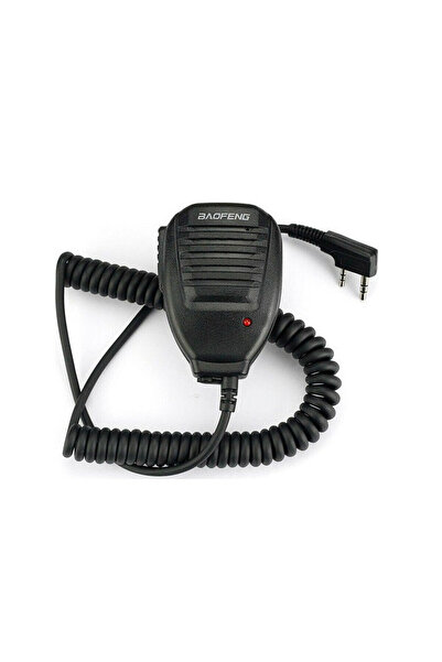 OEM Μικρόφωνο - Μεγάφωνο για Walkie Talkies με πρέσα και σπειροειδή καλώδιο B...