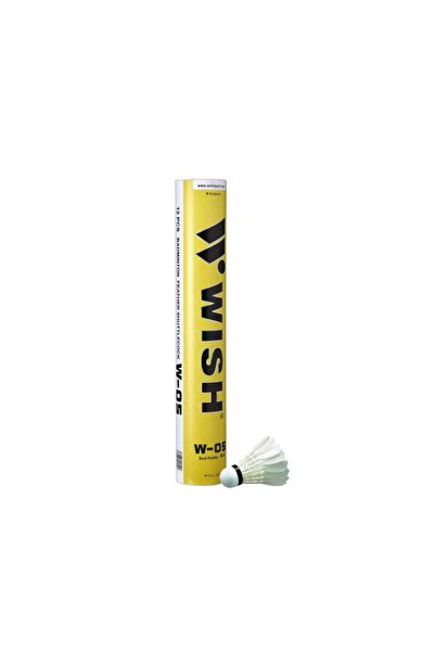 Wish Fluturaș de badminton W-05 (12 bucăți) ), viteză 76