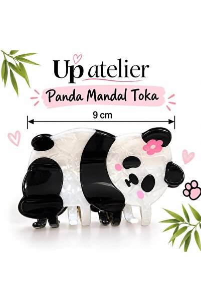 Up Atelier Cute Panda Bone Buckle 9cm