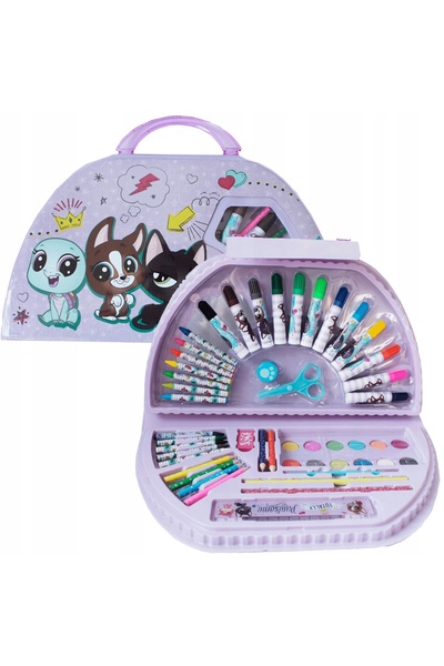 Hasbro LITTLEST PET SHOP LPS 4139 SET VALIZĂ 50 ELEMENTE