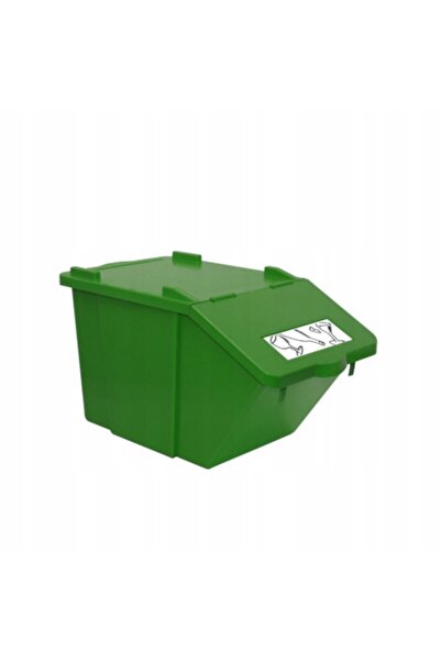 meva Recipient pentru sortarea gunoiului cu mai multe compartimente - verde 45L