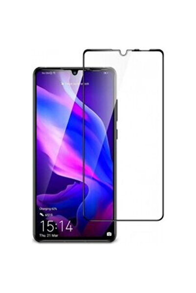 Huawei 21d Πλήρης Κόλλα Μαύρο Σκληρυμένο Γυαλί P30 Lite