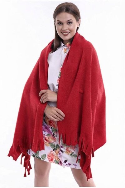 ALDAIYR 5 ADET Polar Kışlık Bordo Atkı Şal Puffy Chic Premium Soft
