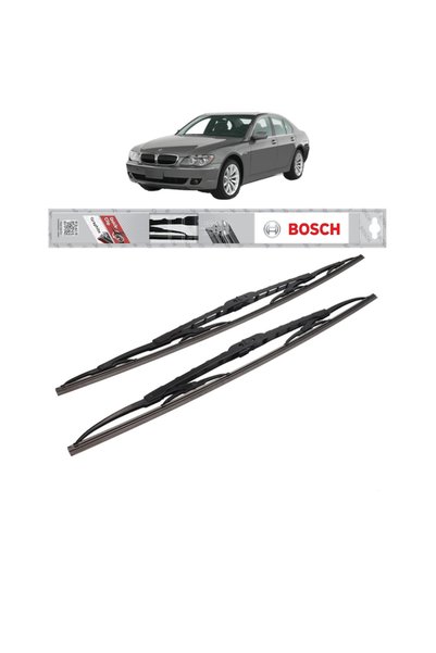 Bosch Set of 2 wipers for BMW Series 7 (E65, E66, E67) from 2001-2008, Classi...