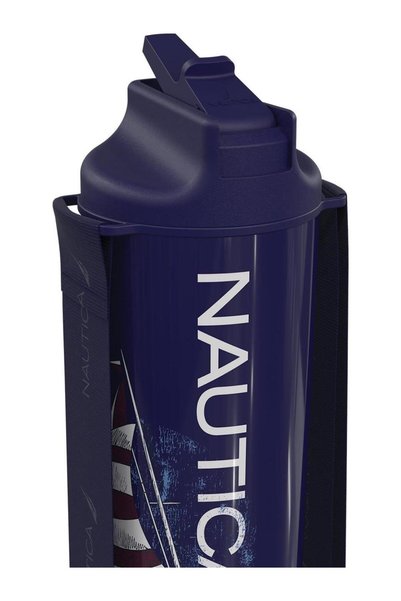 Nautica Advantageous 2-Piece Set – 500 ml Stainless Steel Thermos & Tws Bluetooth Headphones as a Gift
