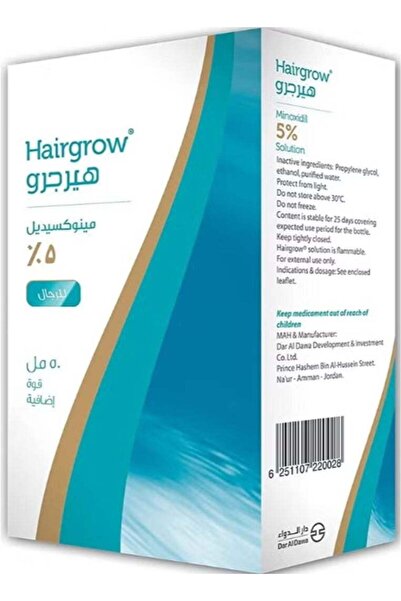 Hairgrow Minoxidil 5% Topical Solution 50 ML Proven Formula for Hair Loss