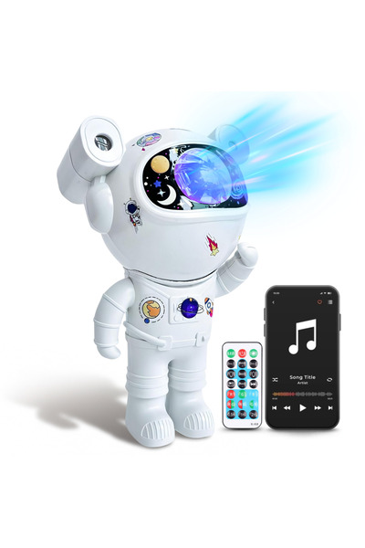 OEM Προβολέας Galaxy Astronaut, Ηχείο Bluetooth, Νυχτερινό φως, Ρυθμιζόμενο 3...