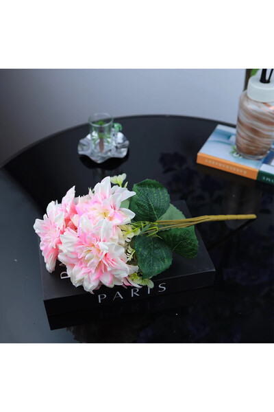 Al Hadaya Mall Artificial Juri Rose Bouquet with Modern Design - Pink and Whi...