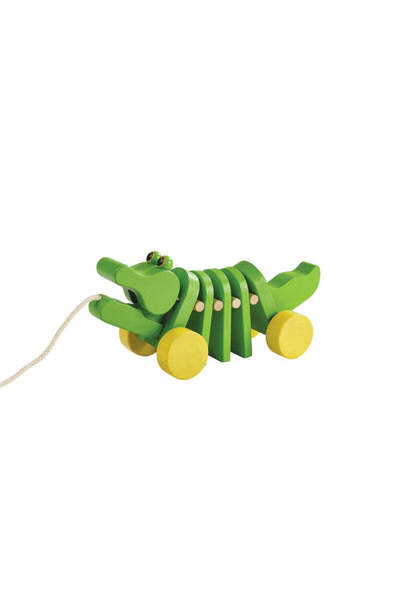 PLANTOYS Dancing Alligator — Wooden Toddler Toy