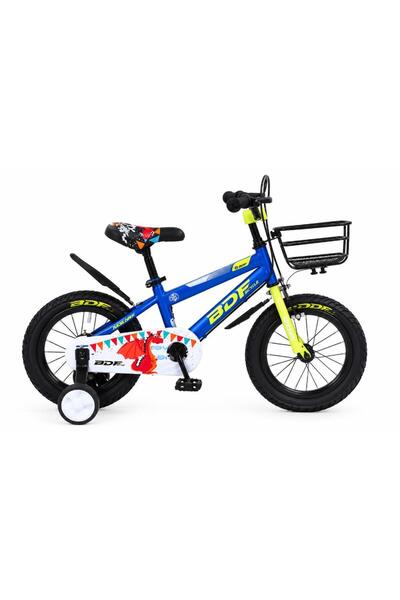 BDF Little Dino Bicycle 12 Inch, blue