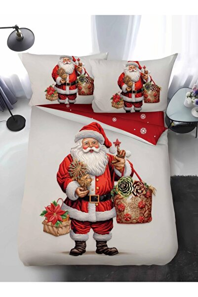 CHIRASO Christmas Bedding Set, Premium Finet, Single, 4 Pcs, Sheet 160x220, S...